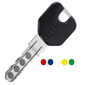 Chave MCS  em opção de chaves coloridas 